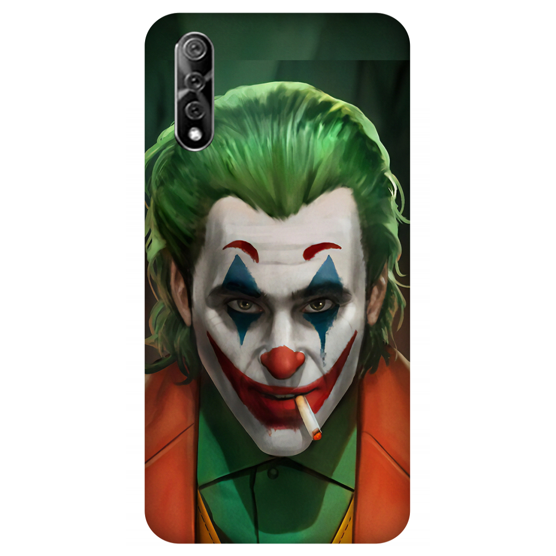 BlurredFace_GreenHair_Character Case Vivo S1