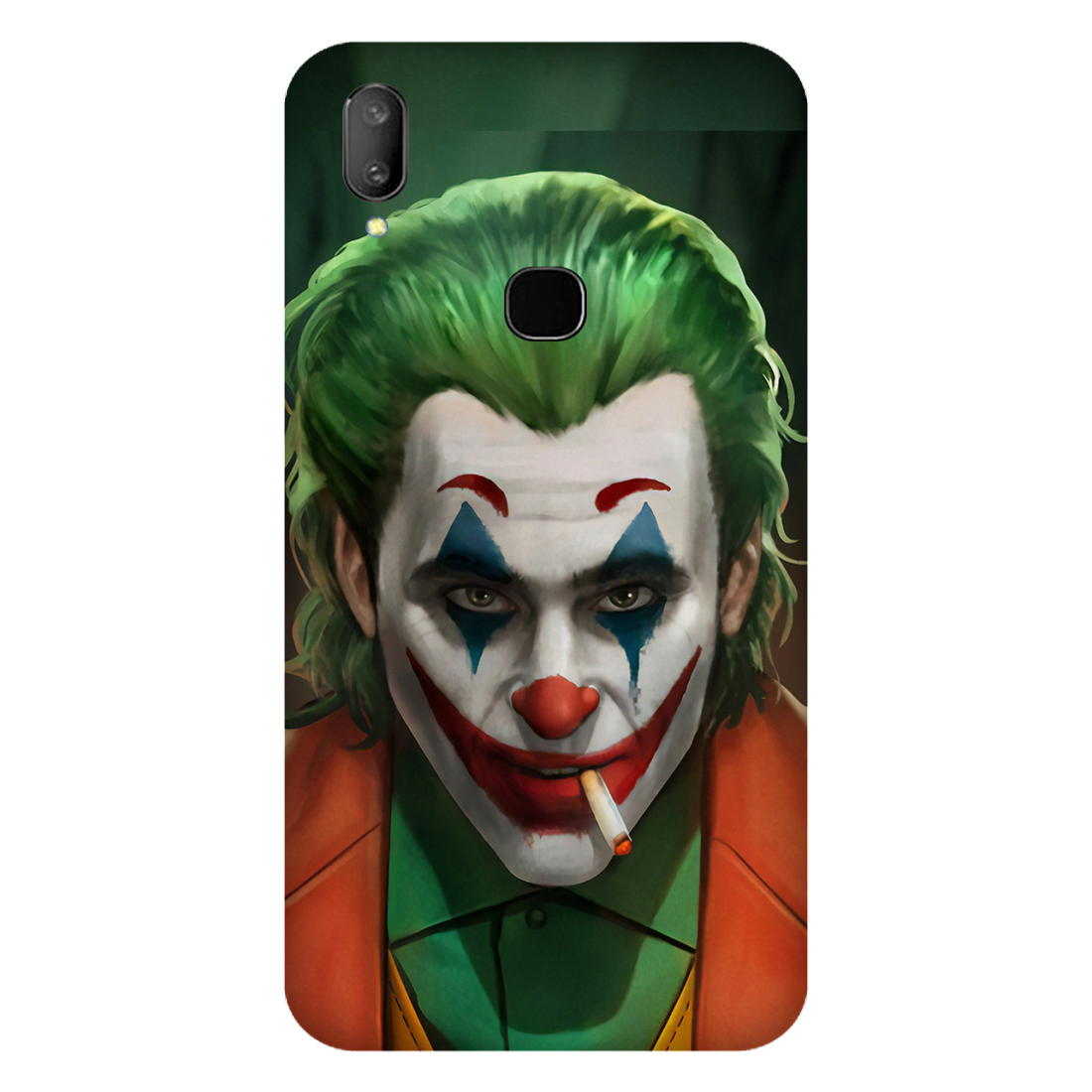 BlurredFace_GreenHair_Character Case Vivo V11 (Fingerprint)