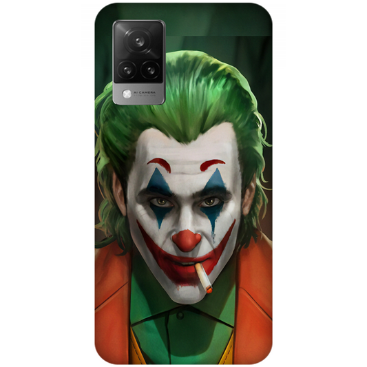 BlurredFace_GreenHair_Character Case Vivo V21 5G