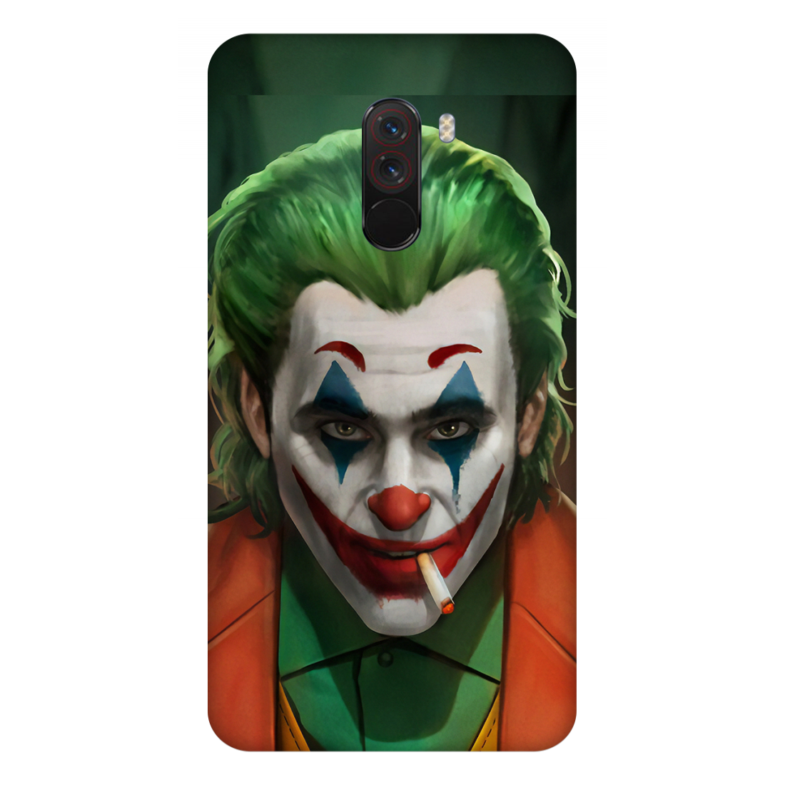 BlurredFace_GreenHair_Character Case Xiaomi Poco F1