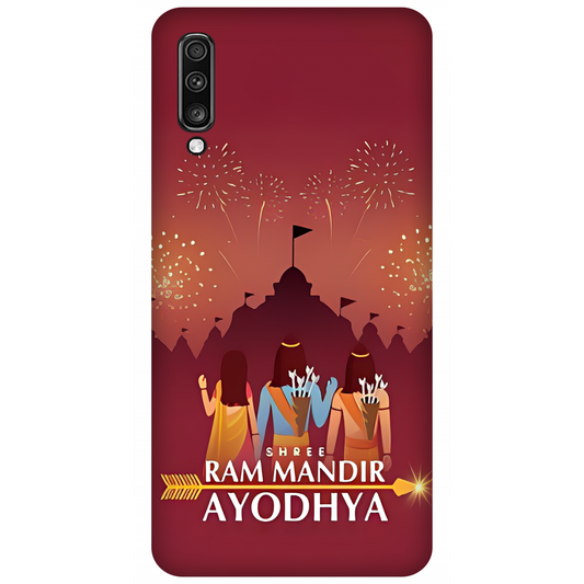 Celebration at Shree Ram Mandir, Ayodhya Case Samsung Galaxy A70