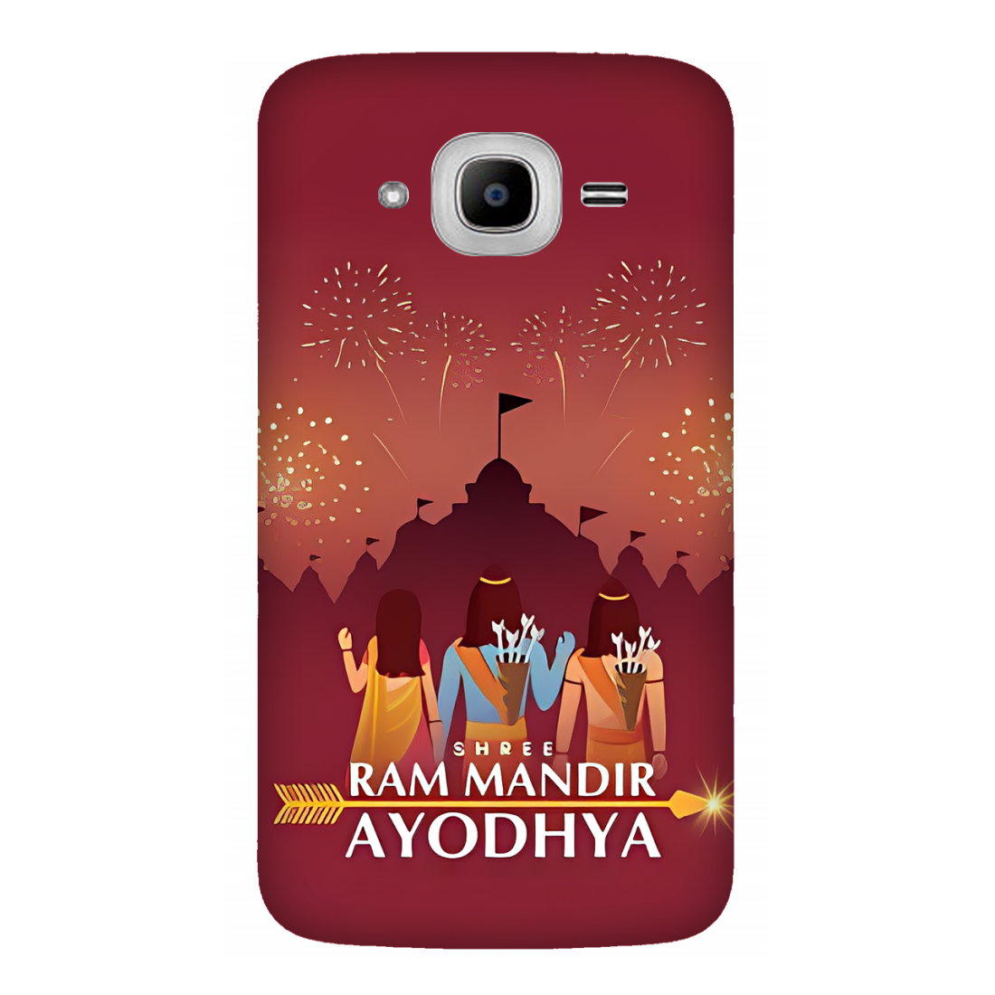 Celebration at Shree Ram Mandir, Ayodhya Case Samsung Galaxy J2Pro (2016)