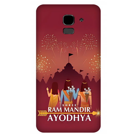 Celebration at Shree Ram Mandir, Ayodhya Case Samsung Galaxy J6