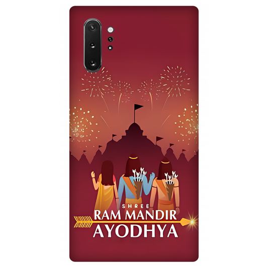 Celebration at Shree Ram Mandir, Ayodhya Case Samsung Galaxy Note 10 Plus
