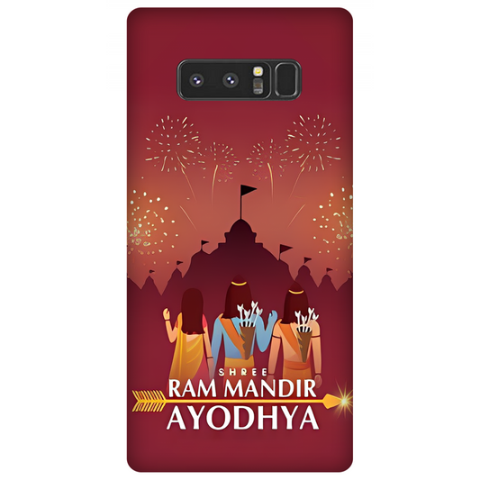 Celebration at Shree Ram Mandir, Ayodhya Case Samsung Galaxy Note 8