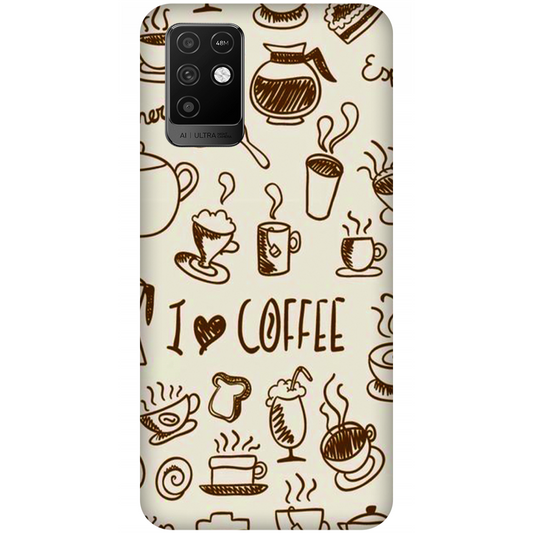 Coffee Doodle Art Case Infinix Note 10