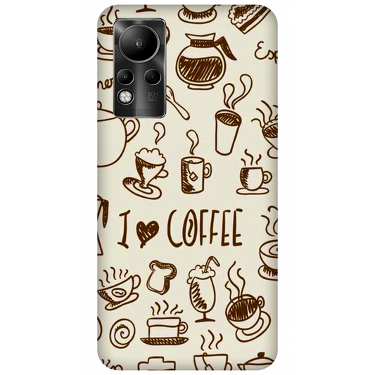 Coffee Doodle Art Case Infinix Note 11