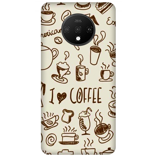 Coffee Doodle Art Case OnePlus 7T