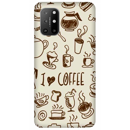 Coffee Doodle Art Case OnePlus 8T