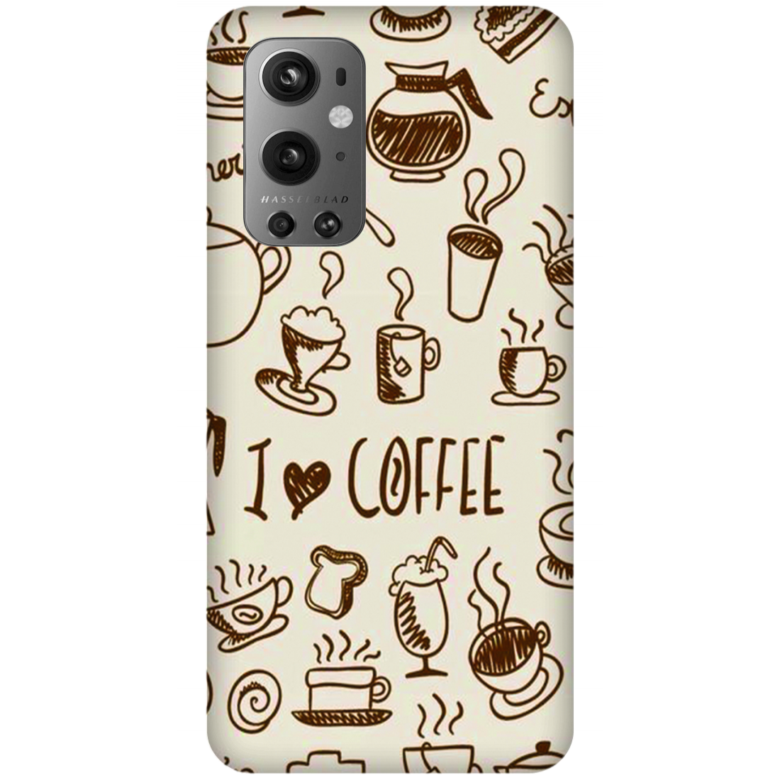 Coffee Doodle Art Case OnePlus 9 Pro