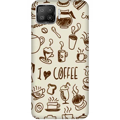 Coffee Doodle Art Case Oppo A73