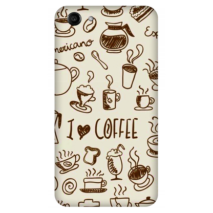 Coffee Doodle Art Case Oppo A75s