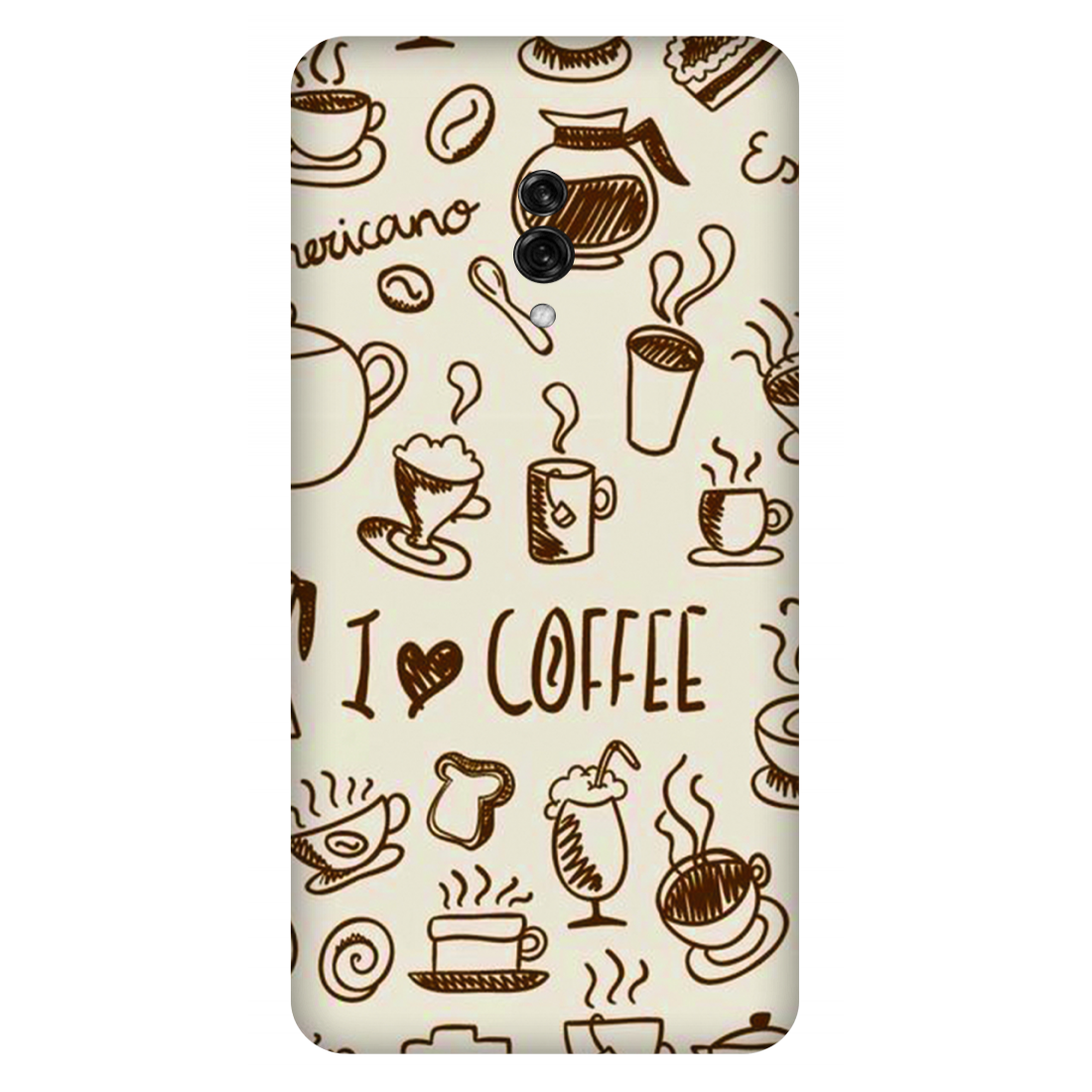 Coffee Doodle Art Case Oppo K3