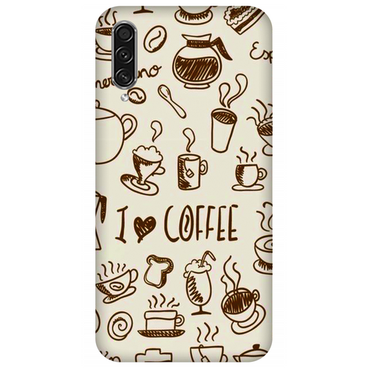 Coffee Doodle Art Case Samsung Galaxy A50s