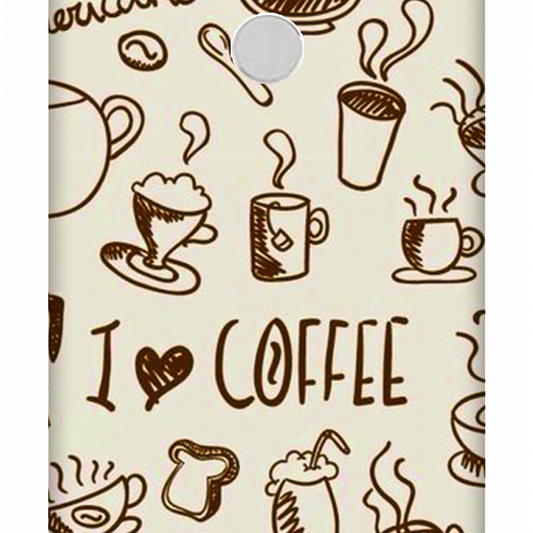 Coffee Doodle Art Case Xiaomi Redmi Y1