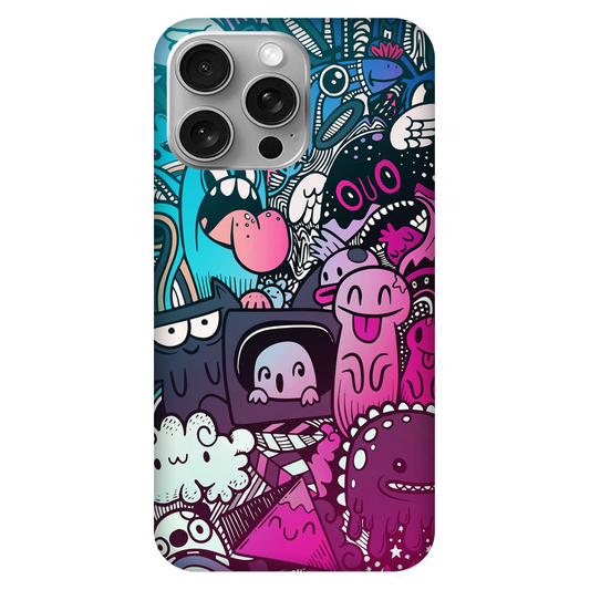 Colorful Abstract Creatures Case