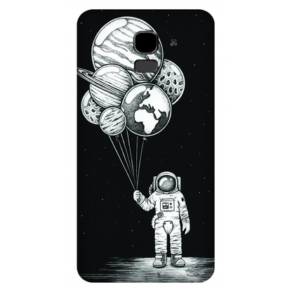 Cosmic Balloons in Astronaut Hand Case Samsung Galaxy J6