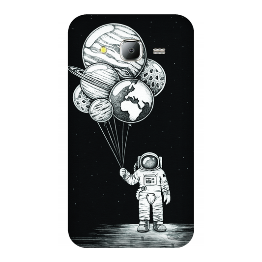 Cosmic Balloons in Astronaut Hand Case Samsung Galaxy J7(2015)