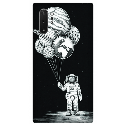 Cosmic Balloons in Astronaut Hand Case Samsung Galaxy Note 10 Plus