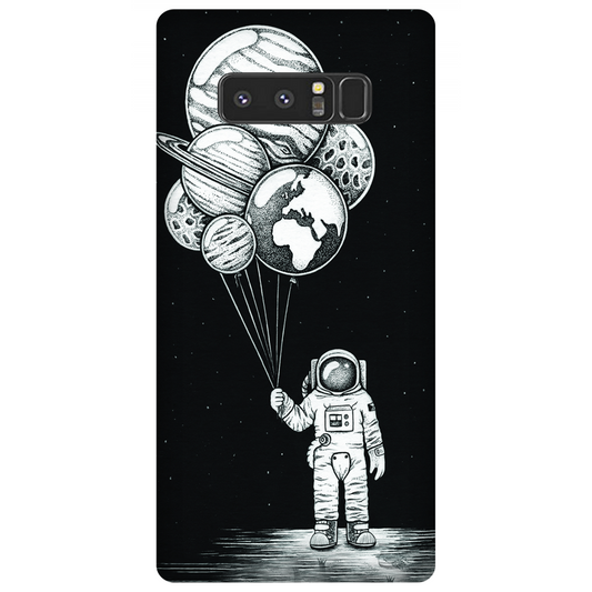 Cosmic Balloons in Astronaut Hand Case Samsung Galaxy Note 8