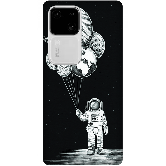 Cosmic Balloons in Astronaut Hand Case Vivo V30 5G