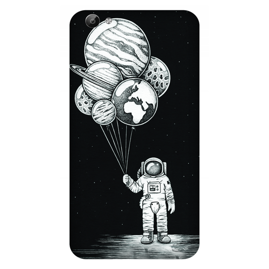 Cosmic Balloons in Astronaut Hand Case Vivo V5 Lite