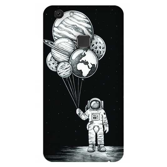 Cosmic Balloons in Astronaut Hand Case Vivo V7 Plus