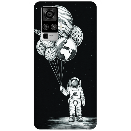 Cosmic Balloons in Astronaut Hand Case Vivo X50 Pro (2020)