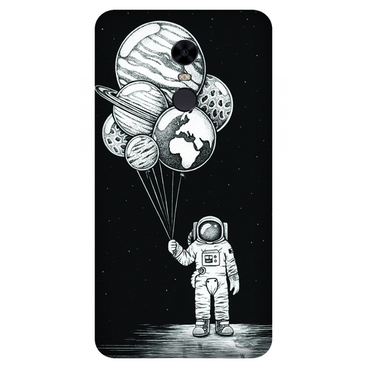Cosmic Balloons in Astronaut Hand Case Xiaomi Redmi Note 5