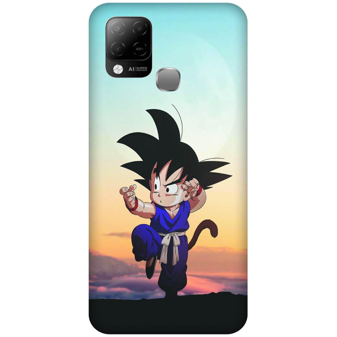 Cute Goku Case Infinix Hot 10s