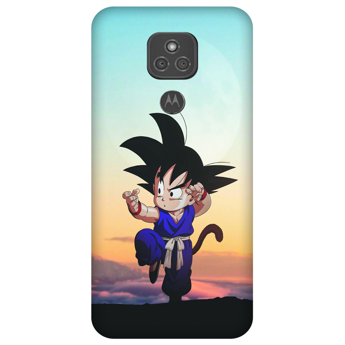 Cute Goku Case Motorola E7 Plus