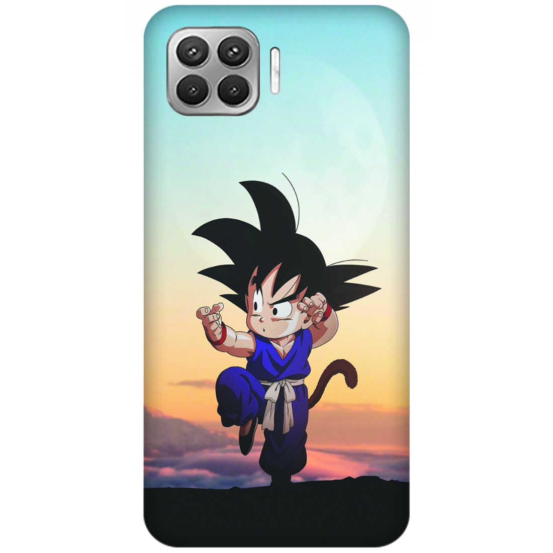 Cute Goku Case Oppo F17 Pro