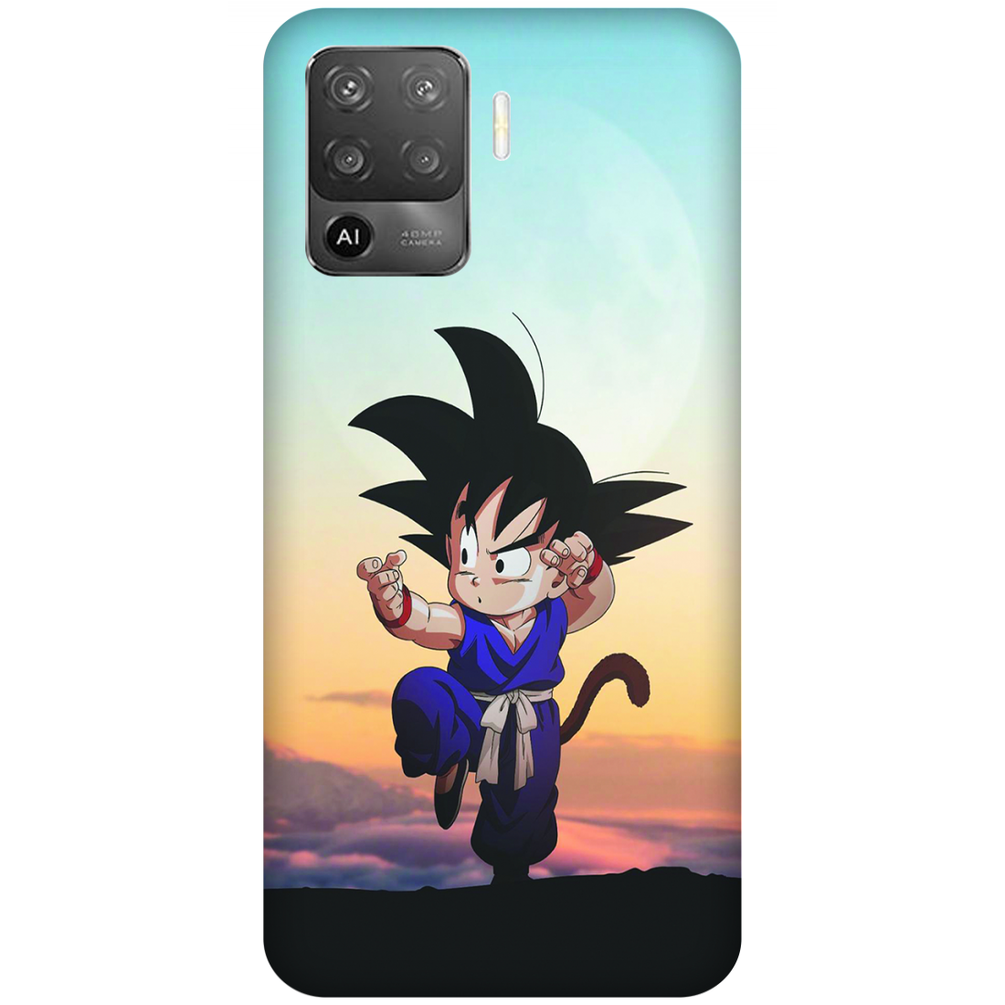 Cute Goku Case Oppo F19 Pro