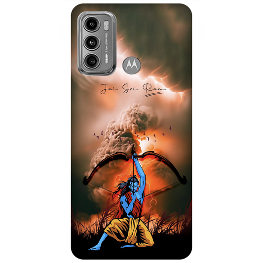 Divine Archer Amidst the Storm Jai Shree Ram Case Motorola Moto G60