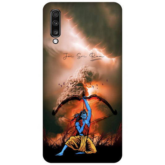 Divine Archer Amidst the Storm Jai Shree Ram Case Samsung Galaxy A70