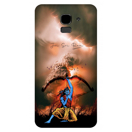 Divine Archer Amidst the Storm Jai Shree Ram Case Samsung Galaxy J6
