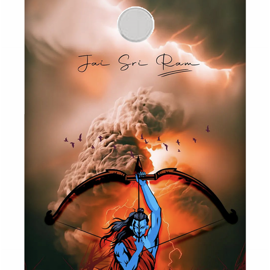 Divine Archer Amidst the Storm Jai Shree Ram Case Xiaomi Redmi Y1