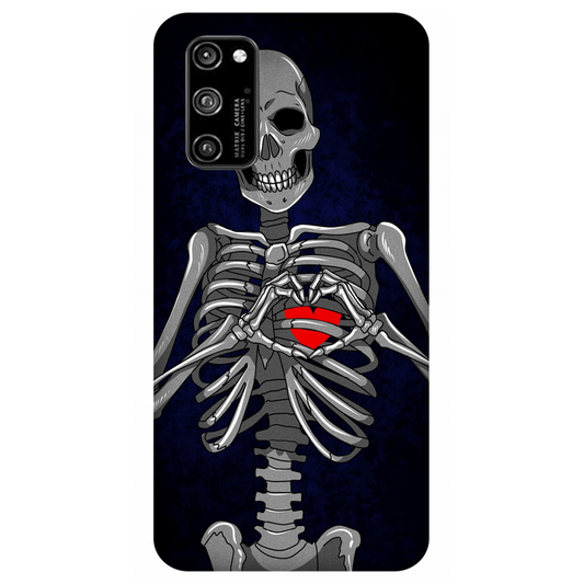 Embracing Skeleton with a Heart Case Honor V30 Pro 5G
