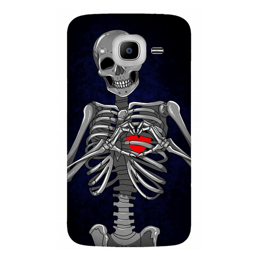 Embracing Skeleton with a Heart Case Samsung Galaxy J2Pro (2016)