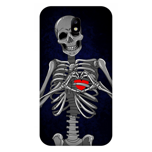 Embracing Skeleton with a Heart Case Samsung Galaxy J7(2017)