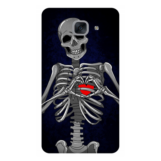 Embracing Skeleton with a Heart Case Samsung Galaxy J7 Max