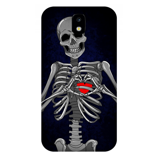 Embracing Skeleton with a Heart Case Samsung Galaxy J7 Pro