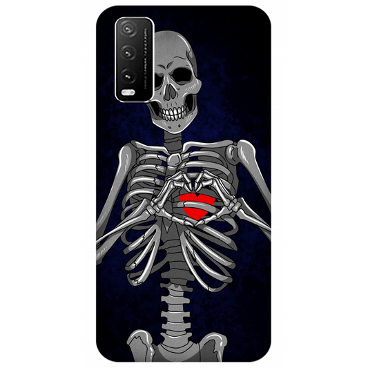 Embracing Skeleton with a Heart Case Vivo Y20A