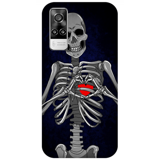 Embracing Skeleton with a Heart Case vivo Y31