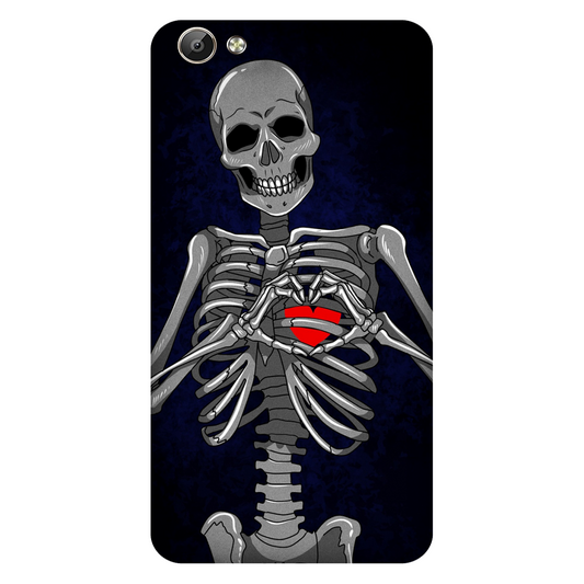 Embracing Skeleton with a Heart Case Vivo Y65