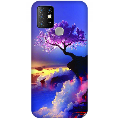 Ethereal Sunset Blossoms Case Infinix Hot 10