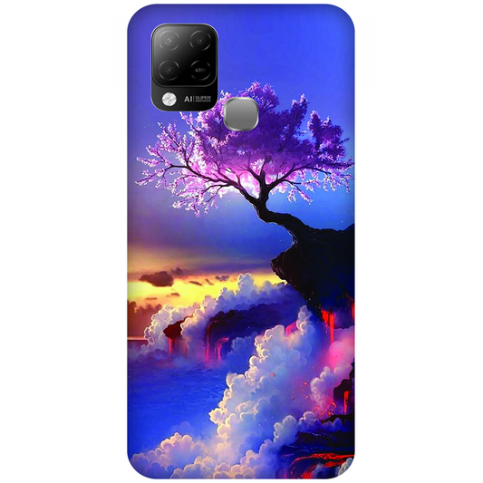 Ethereal Sunset Blossoms Case Infinix Hot 10s