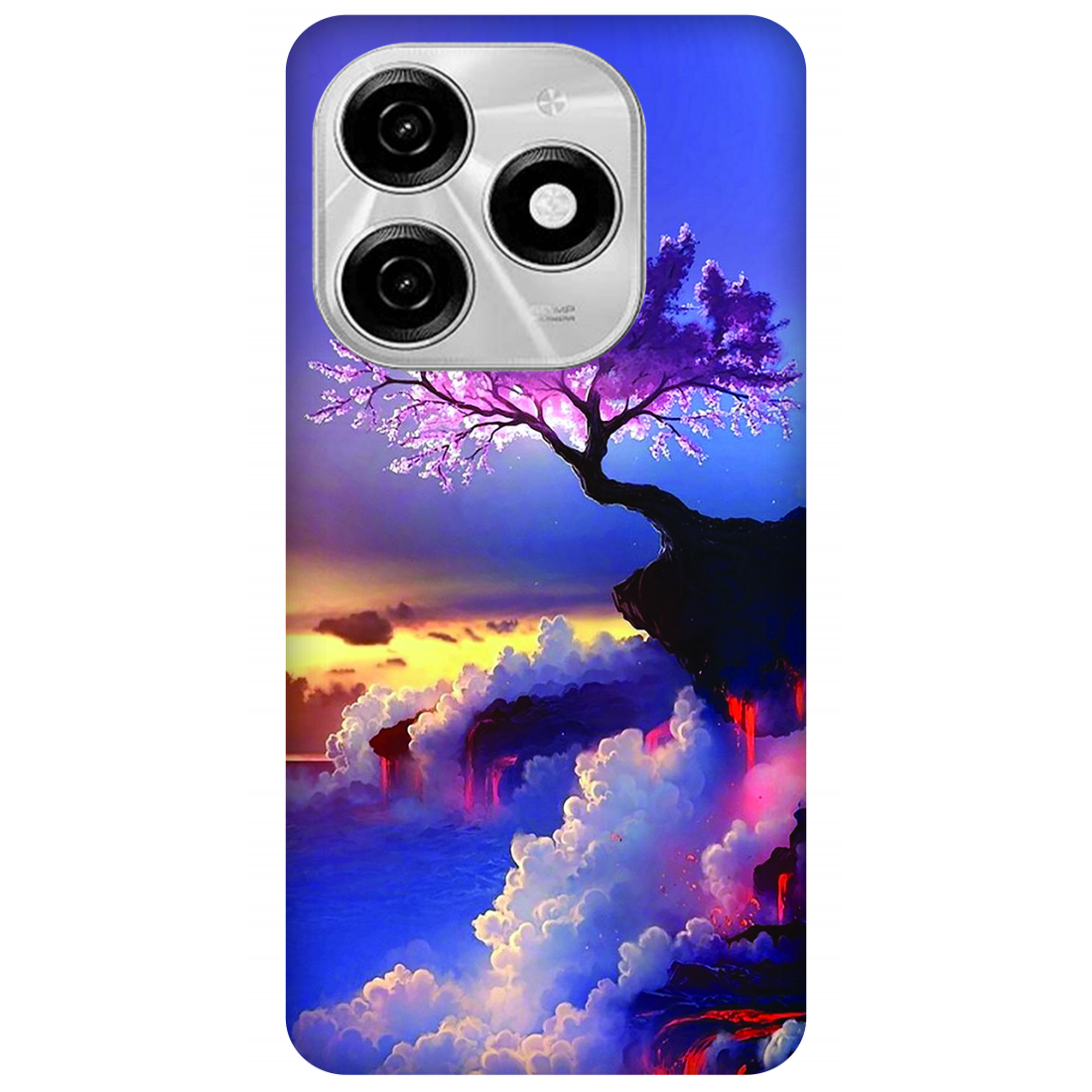 Ethereal Sunset Blossoms Case Infinix Hot 40I