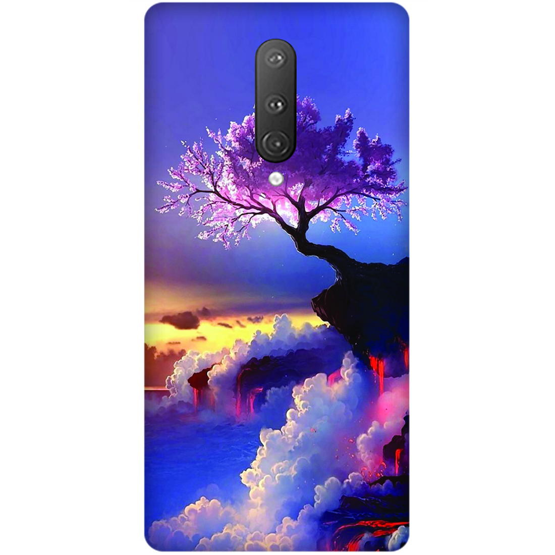 Ethereal Sunset Blossoms Case OnePlus 8 (2020)