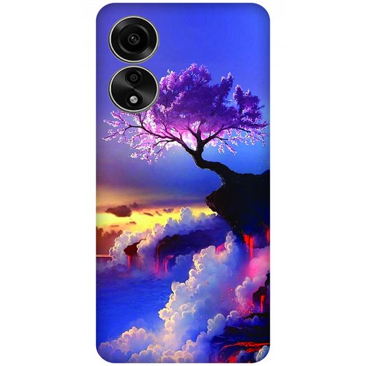 Ethereal Sunset Blossoms Case Oppo A78 4G